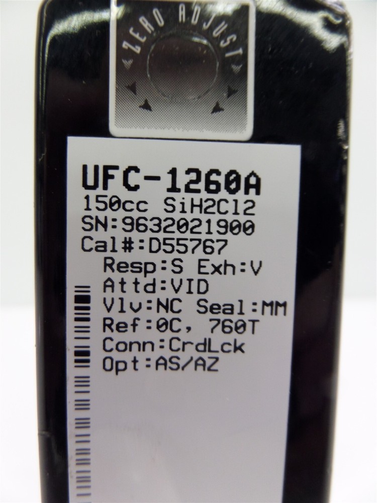 Unit Instruments Inc. UFC-1260A Mass Flow Controller - SiH2C12