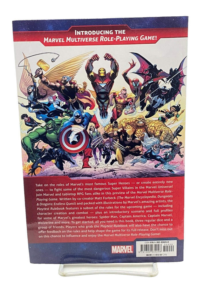 Marvel Multiverse Role-Playing Game: Playtest Rulebook 2022