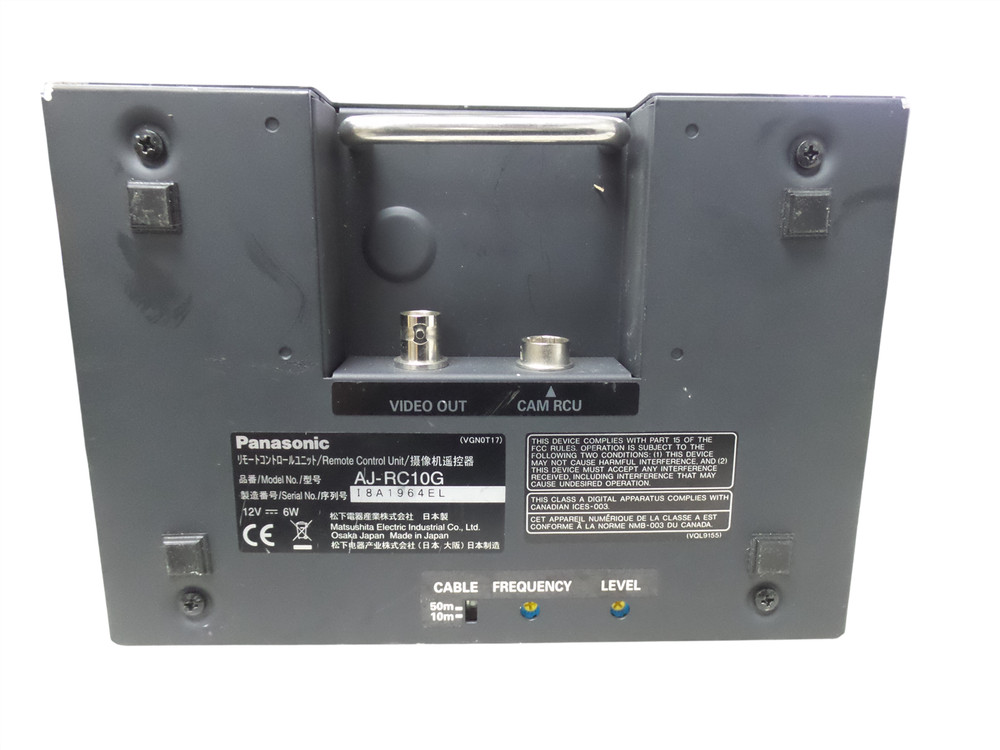 Panasonic AJ-RC10G Panasonic Camera Remote