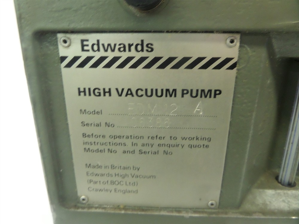 Edwards EDM12A Rotary Vane 3-Phase Vacuum Pump