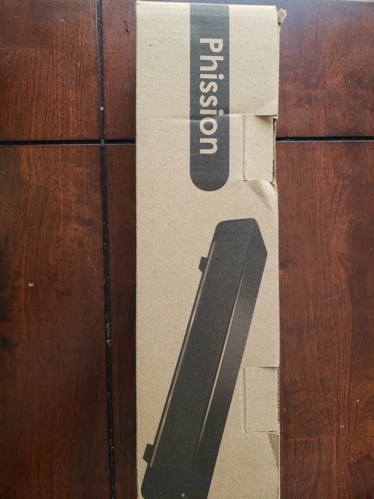 Phission Computer Stereo Speaker Bar with LED Lights FD0004