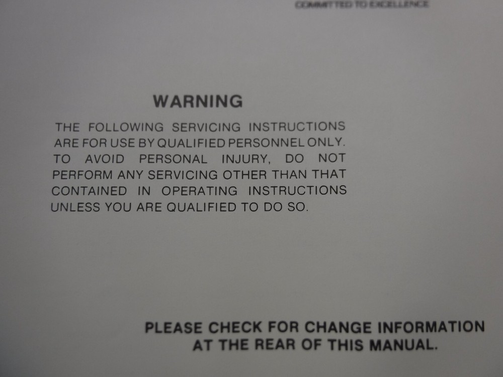 Tektronix 8500 Modular MDL Series 64K/128K Static Program Memory Manual