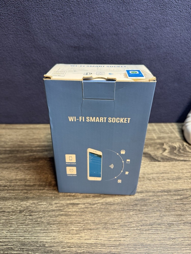 Wi-Fi Smart Socket Plug Compatible with Alexa