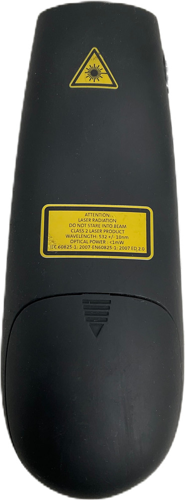Kensington Black 4-Button Green Laser Pointer Class 2 Presentation Remote