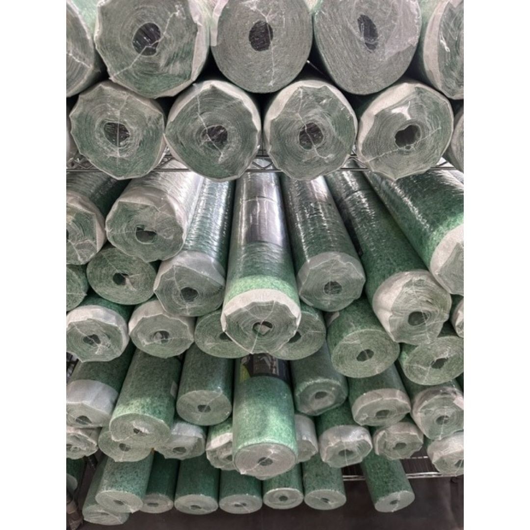 12PK - Biodegradable Grass Seed Mat, Year Round Green - 50 Sq Ft Quick Fix Rolls