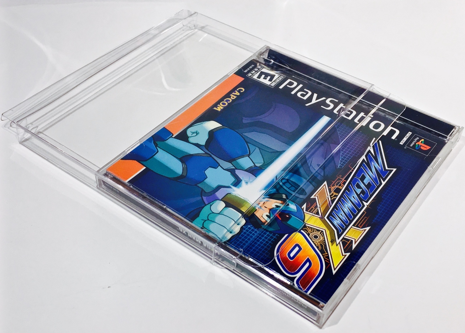 10 Box Protectors for PLAYSTATION 1 PS1 Video Games. Custom Clear Display Cases