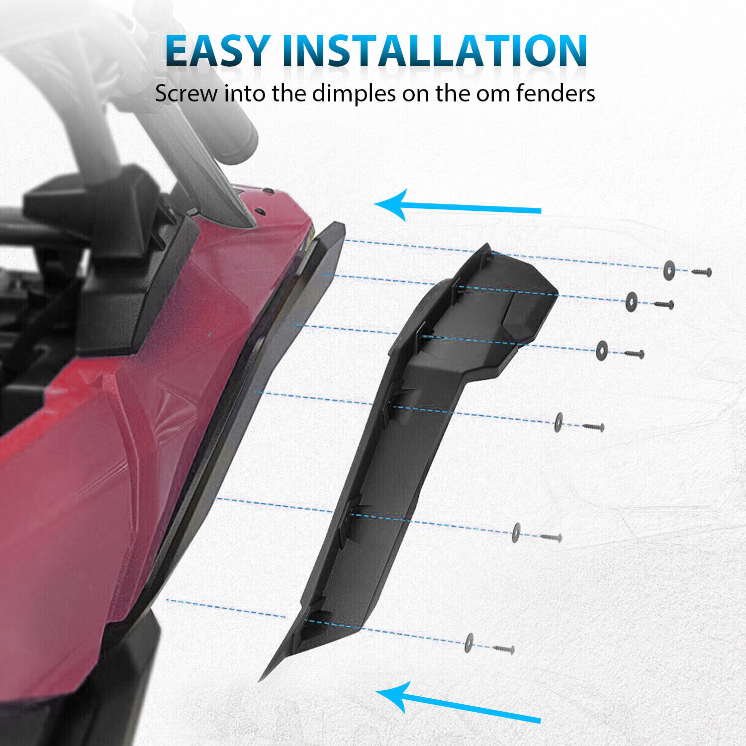 Fender Flares For Can Am Maverick X3 / MAX Turbo R RR 2017-2024 # 715002973