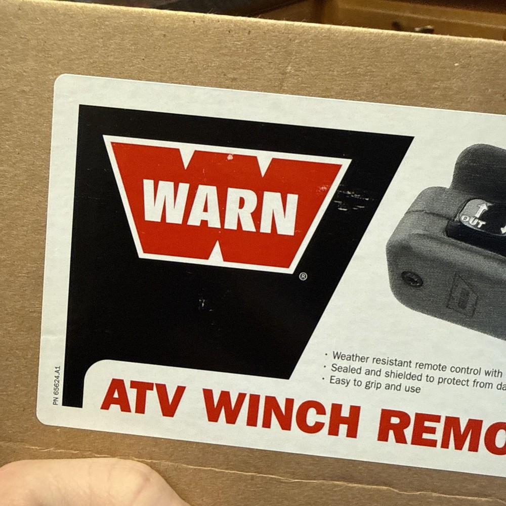 Warn 64849 Atv Winch Remote Control Replacement NIB