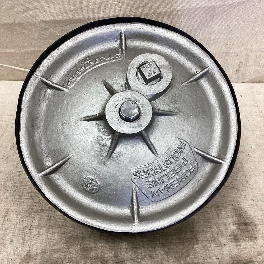 NITE CAPS 12" Pipe Plug Hex Nut Neoprene Plug