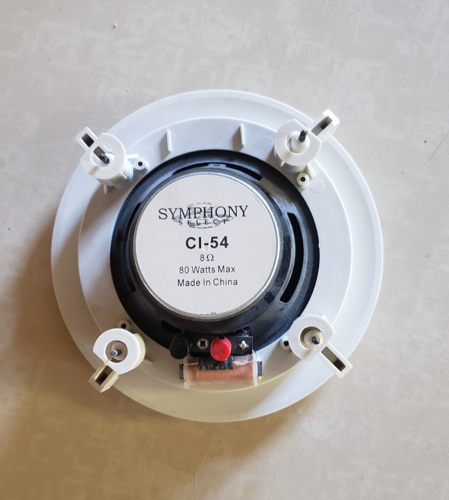 Symphony CI-54 ceiling speakers, qty=8