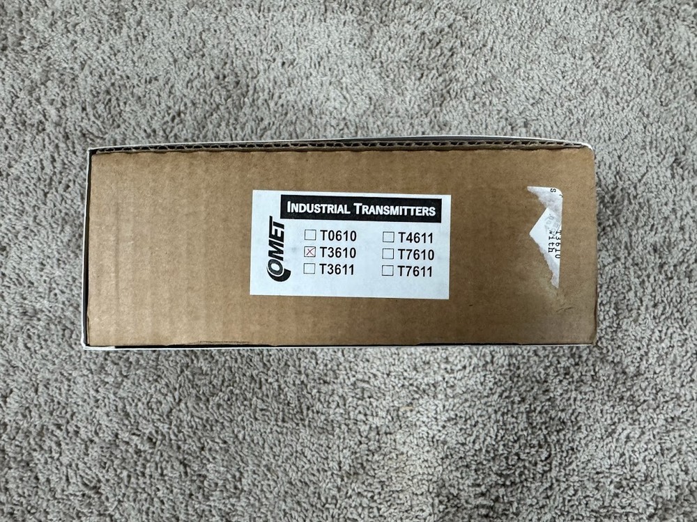 Comet T3610 - Web Sensor with PoE, Temperature, Remote Thermometer Hygrometer