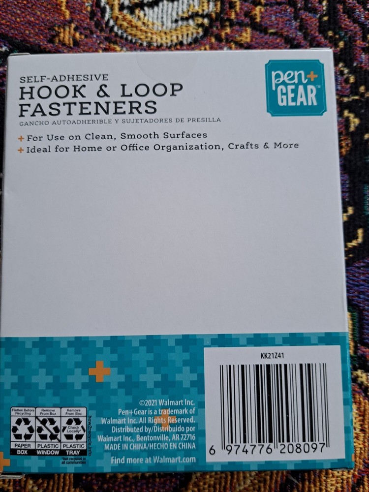 New! Self Adhesive Hook & Loop Fasteners