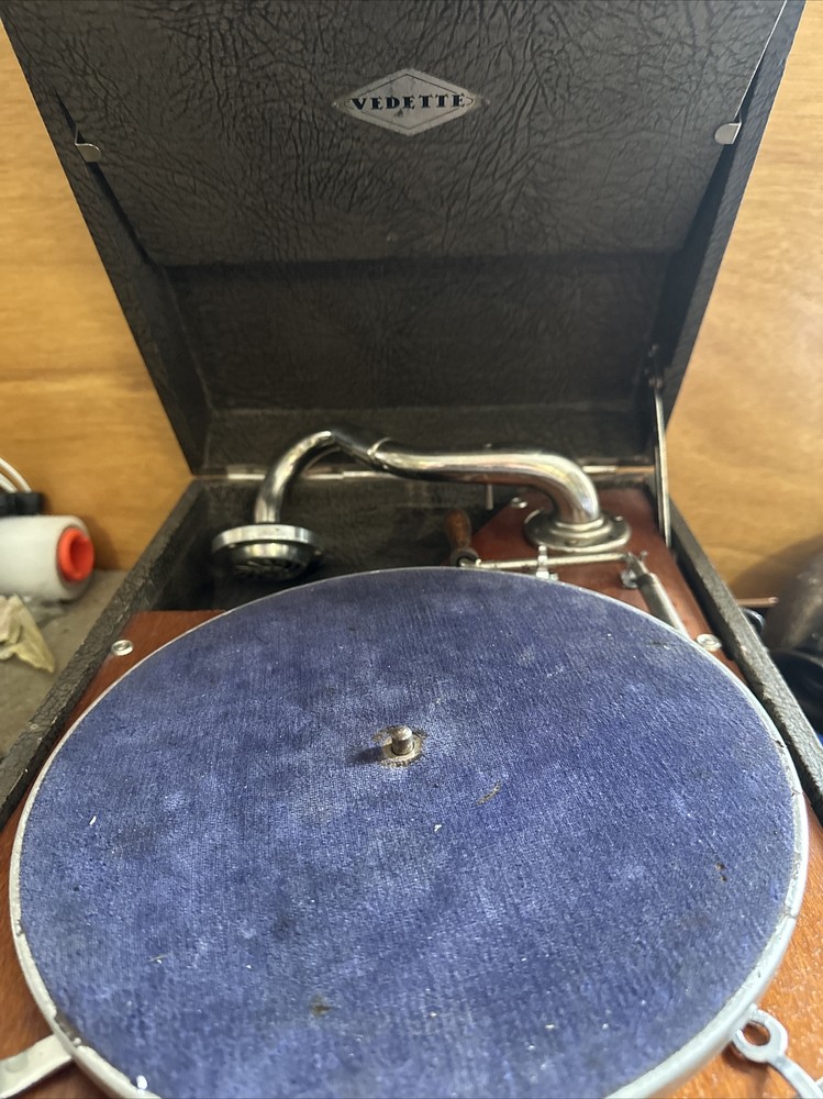 Vintage Gramophone Turntable Star