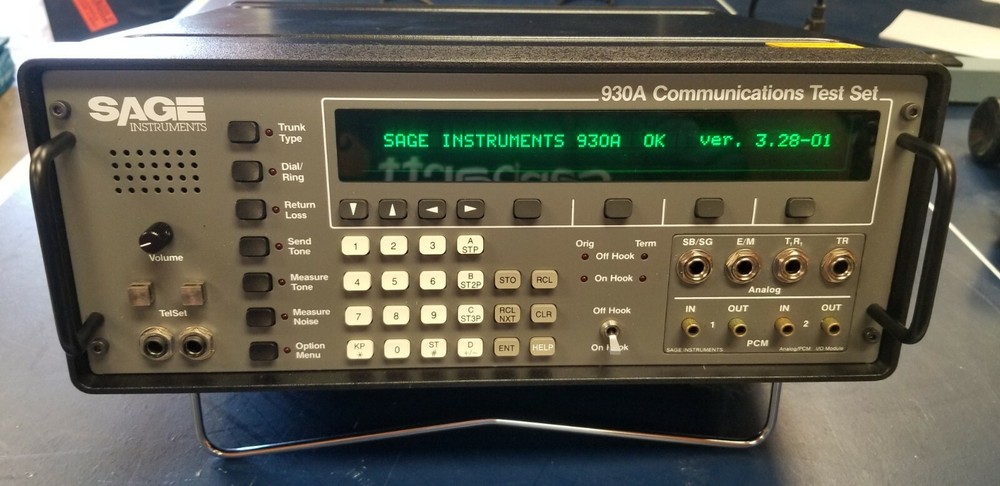 SAGE 930A Communications Test Set Good Unit #4