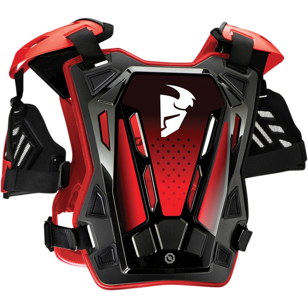 Thor Guardian Mens Roost Protector Deflector Red/Black