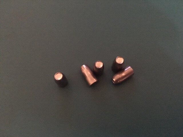 22 CAL SLUG / PELLETS - DIMPLE NOSE SOLID 40 GRAINS 100 COUNT