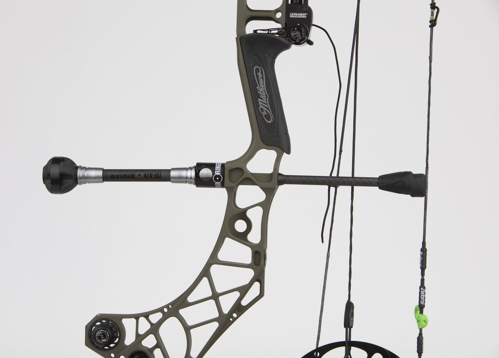 Dead Ringer 6" Equalizer Series Stabilizer, Bow Stabilizer with Quick...