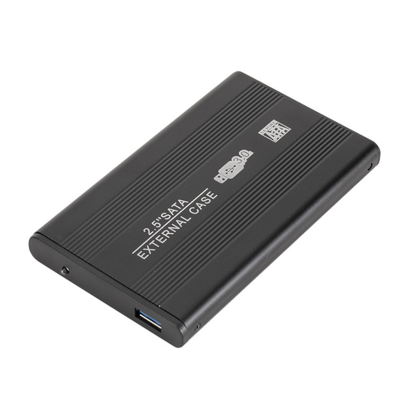 External Backup Hard Drive Disk Case USB 3.0 2.5" Portable HDD Sata SSD