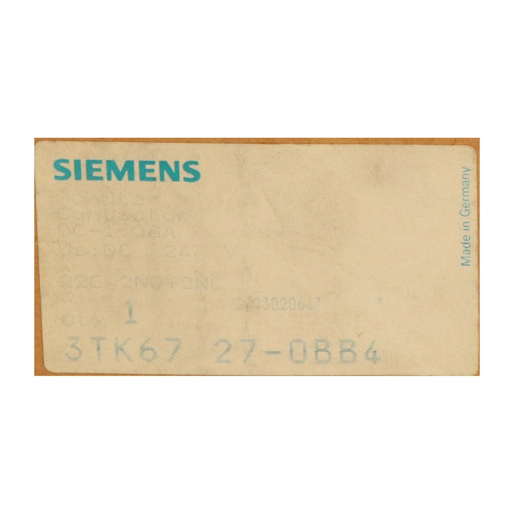 Siemens 3TK6727-0BB4 New NFP
