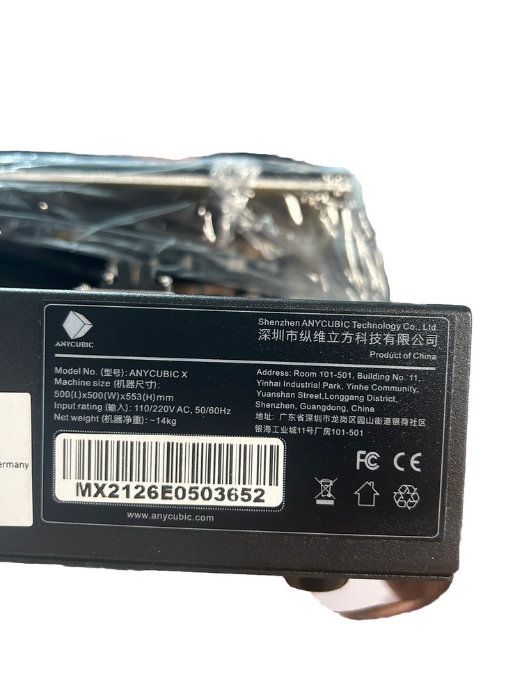 Anycubic Mega X 3D Printer
