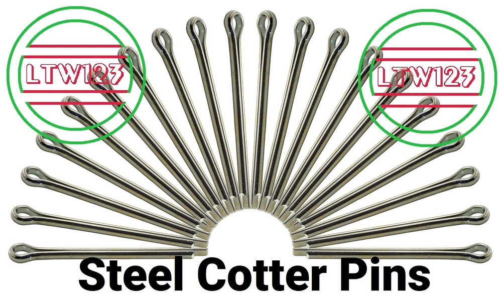 (20) Cotter Pin  5/32 x 2-1/2"