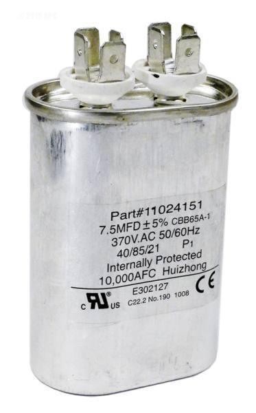 Fast run capacitor