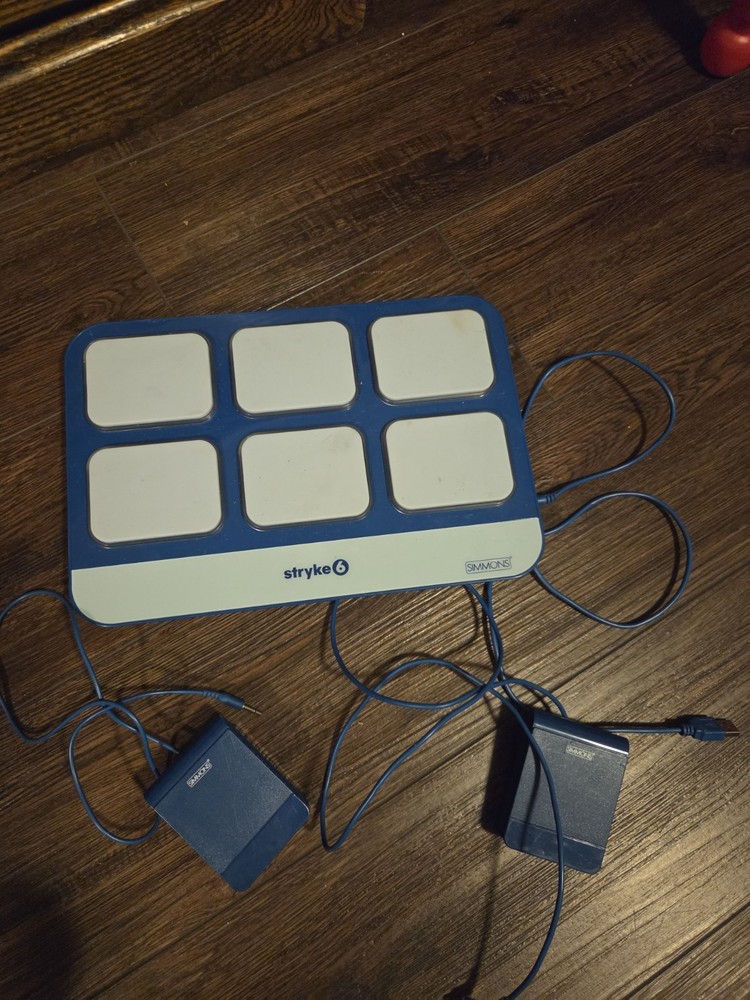 Simmons Stryke 6 Drum Controller Midi Controller for Daw Compatible with iPad/PC