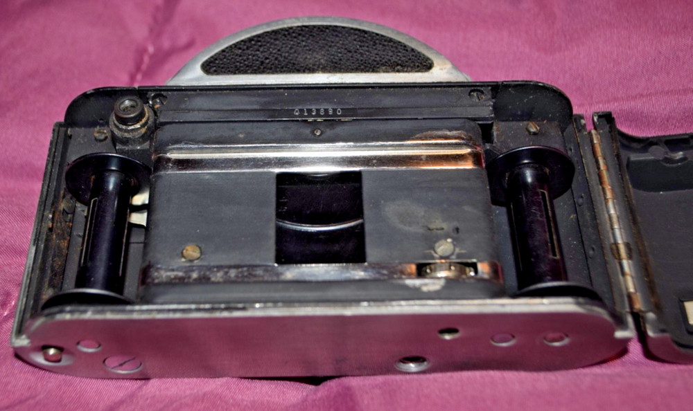 Vintage Mercury CC 35mm Camera with Rare Univex Rapid Winder and film spools