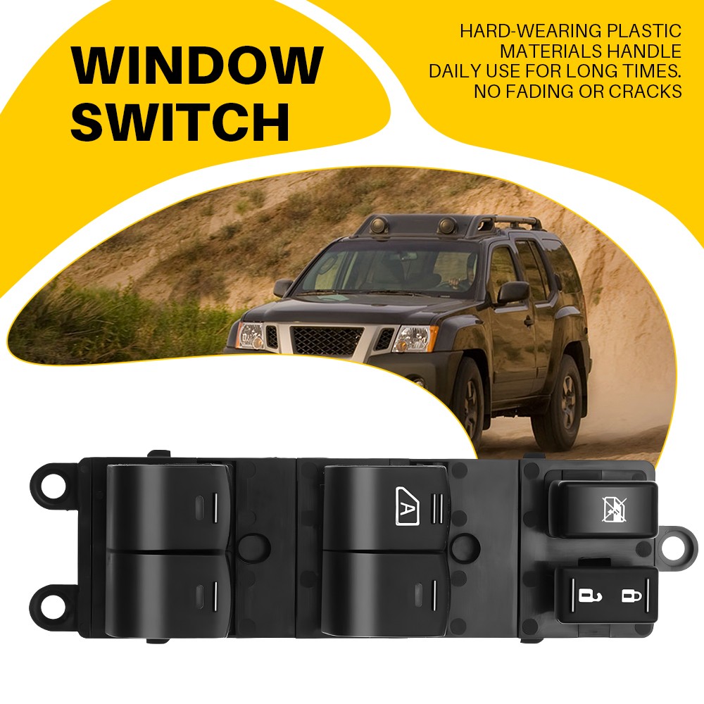 Master Power Window Control Switch Front Left Side For 2007-2019 Nissan Frontier