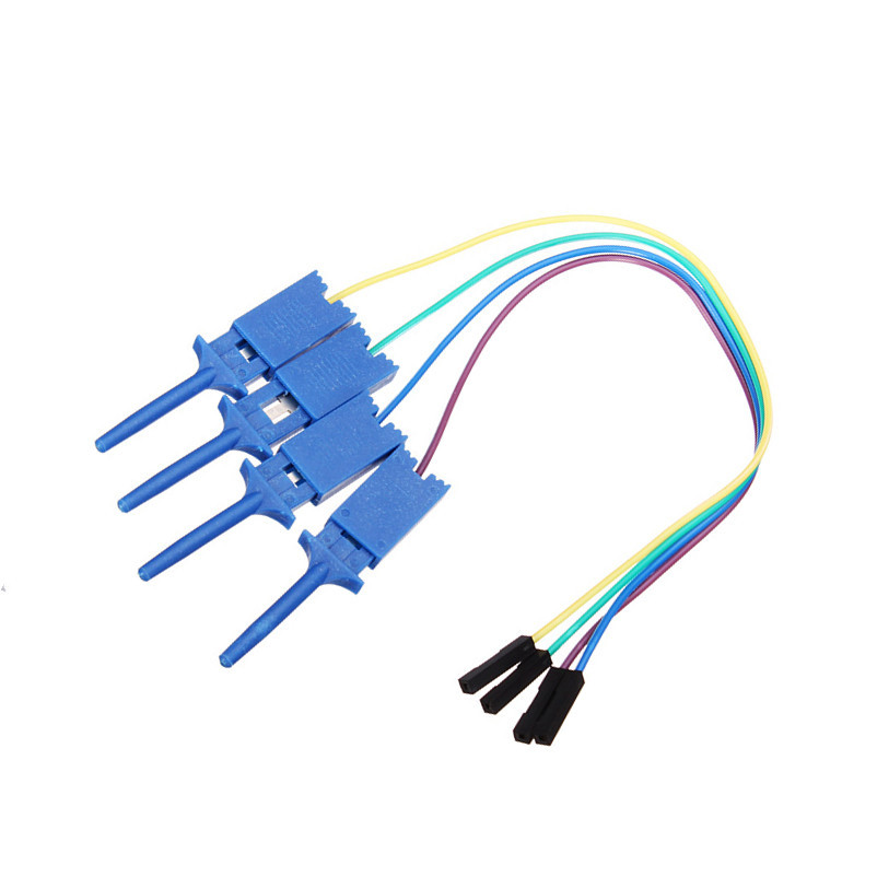 1PCS Test Clamp Wire Hook Test Clip for Logic Analyzer Electronic Components L