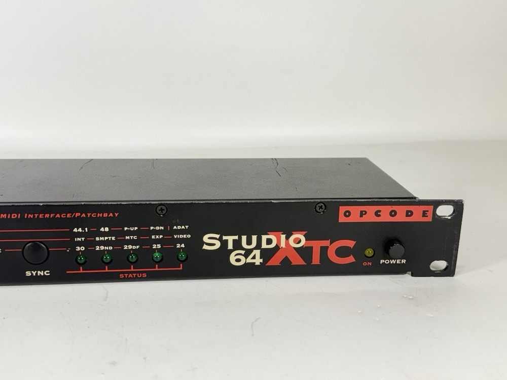 Opcode OMS Studio 64 XTC 4-In, 6-Out MIDI Interface - 64 MIDI CH - 064-2002