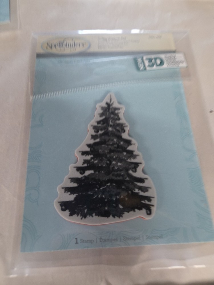 Spellbinders Stamps Christmas Tree