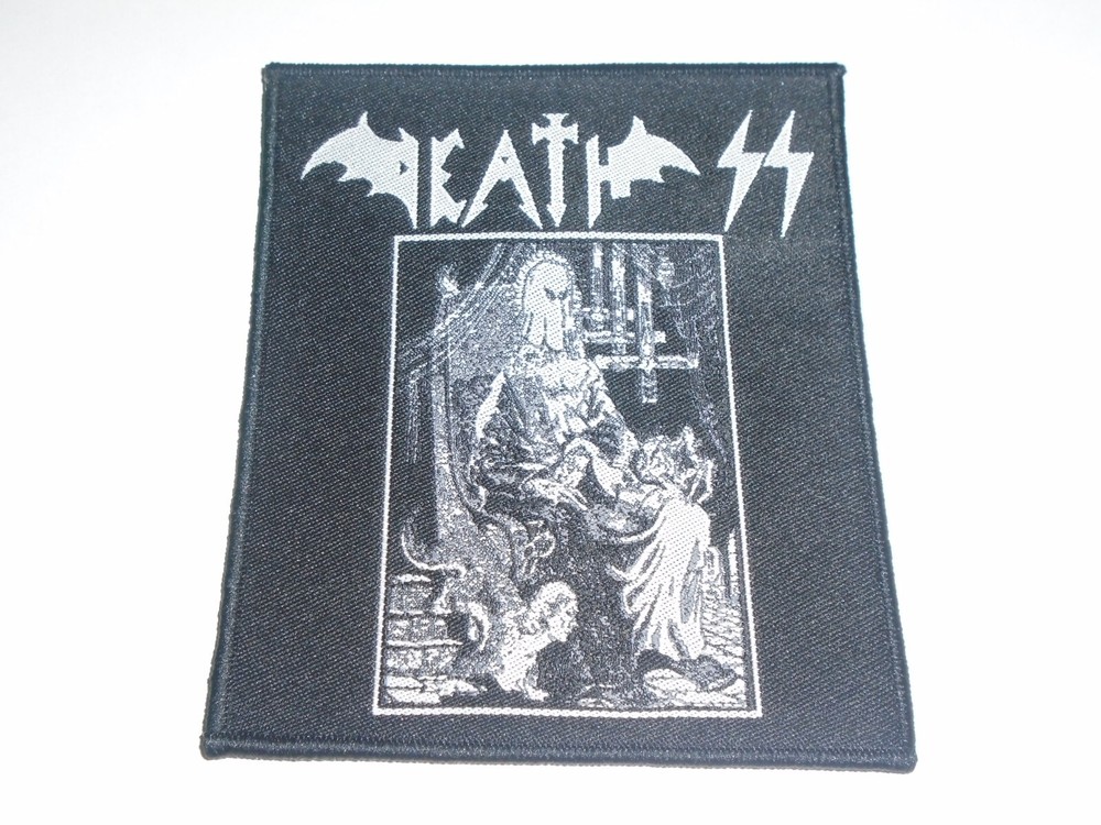 DEATH SS EVIL METAL WOVEN PATCH
