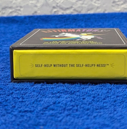 Knock Knock Affirmators! Deluxe Deck: 100 Affirmation Cards - New Open Box