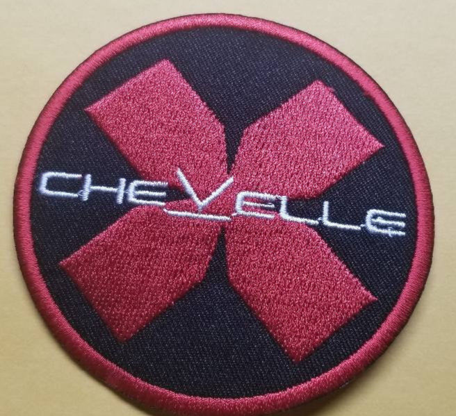 CHEVELLE ROCK Band Embroidered Patch approx 3"