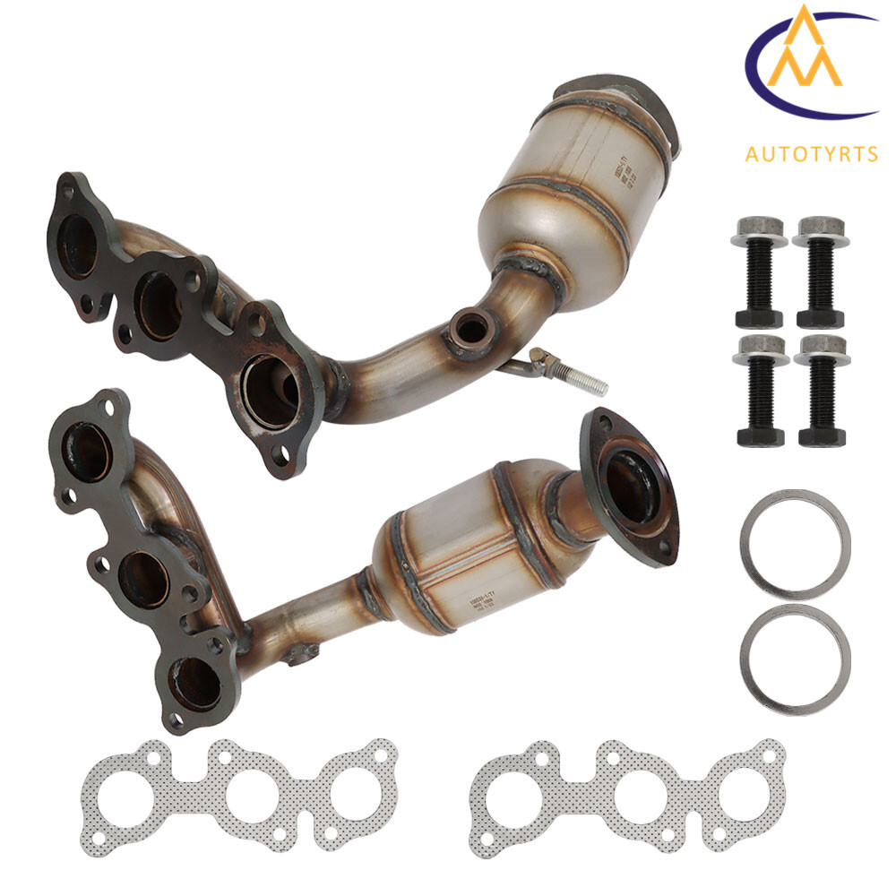 Bank 1 & 2 Set Manifold Catalytic Converter For 2004-2006 Toyota Sienna 3.3L FWD