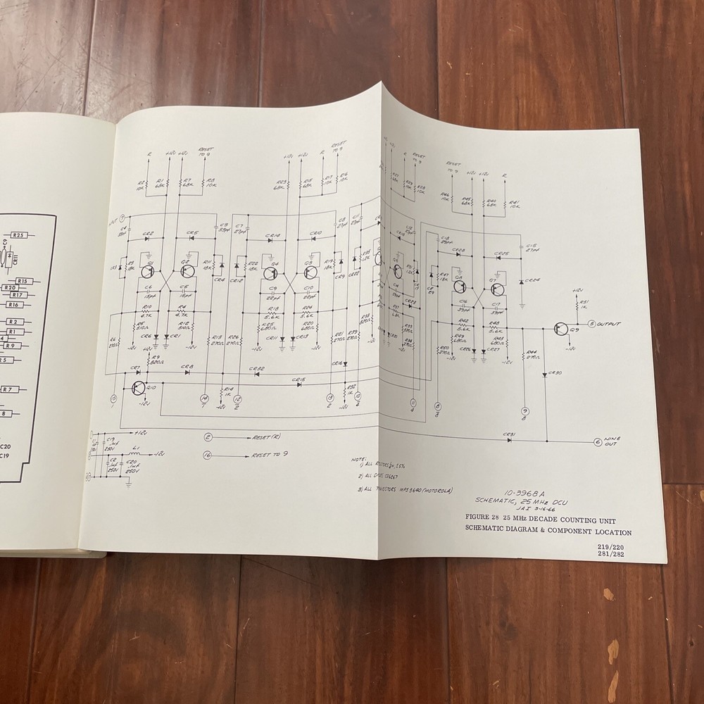 Eldorado Electronics 900 Series Frequency Counters Technical Manual 1966