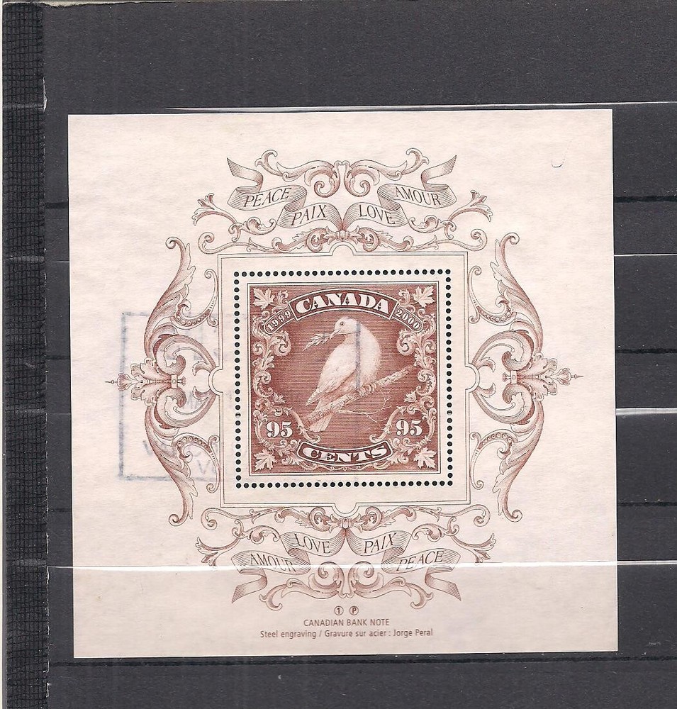 Canada #1814i used sheet cv 7,50$