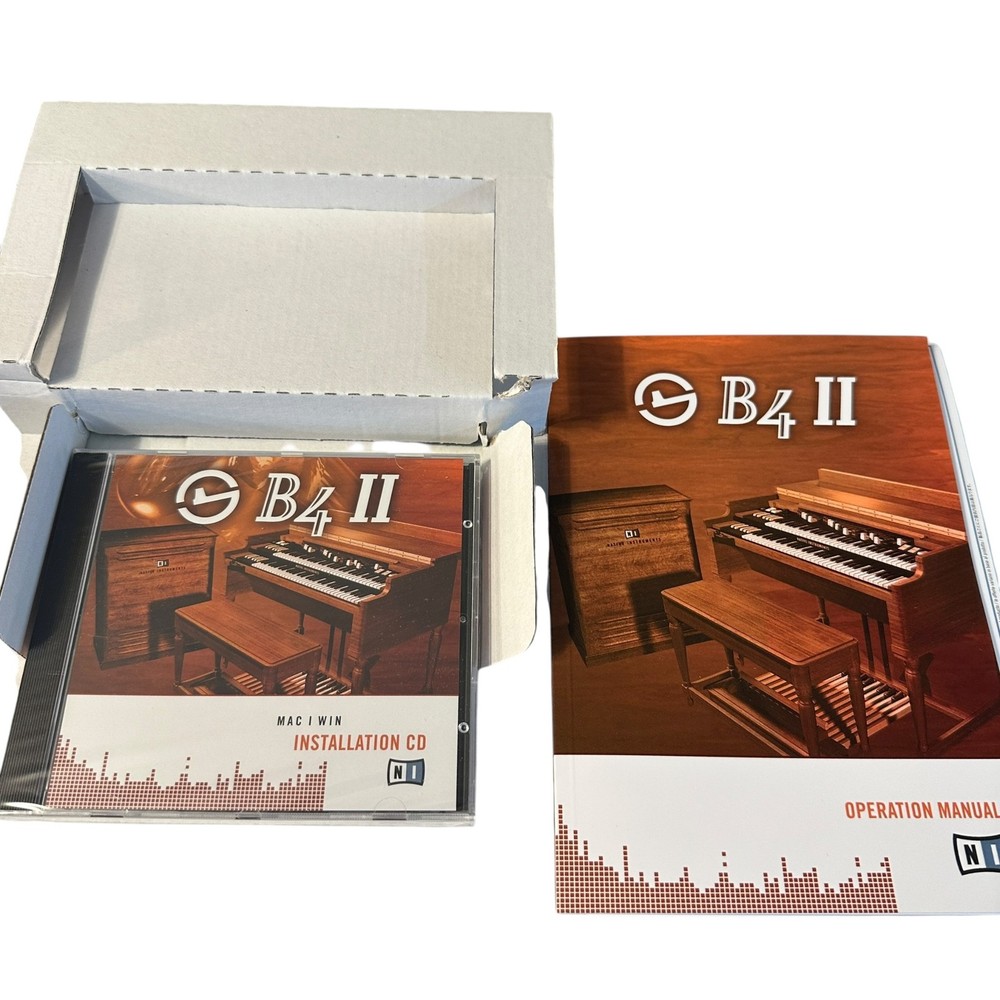 Native Instruments Software B4 II Reinventing the Tonewheel New Mac/PC