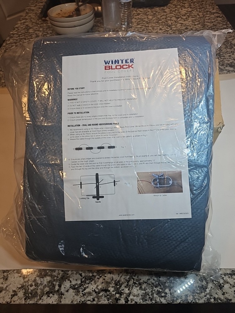 Winter Block Pool Cover Premium Block