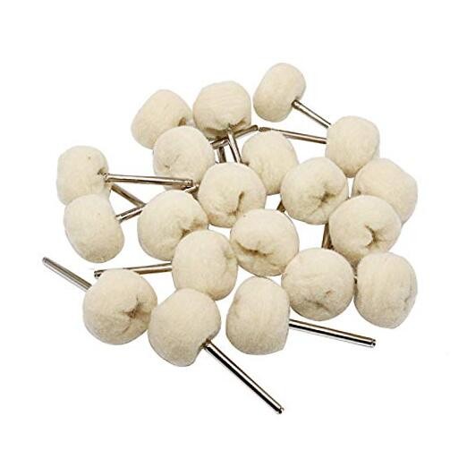 Cotton Polishing Wheel Buff Buffing Wheels Soft Fine Rotary Tool Accessories