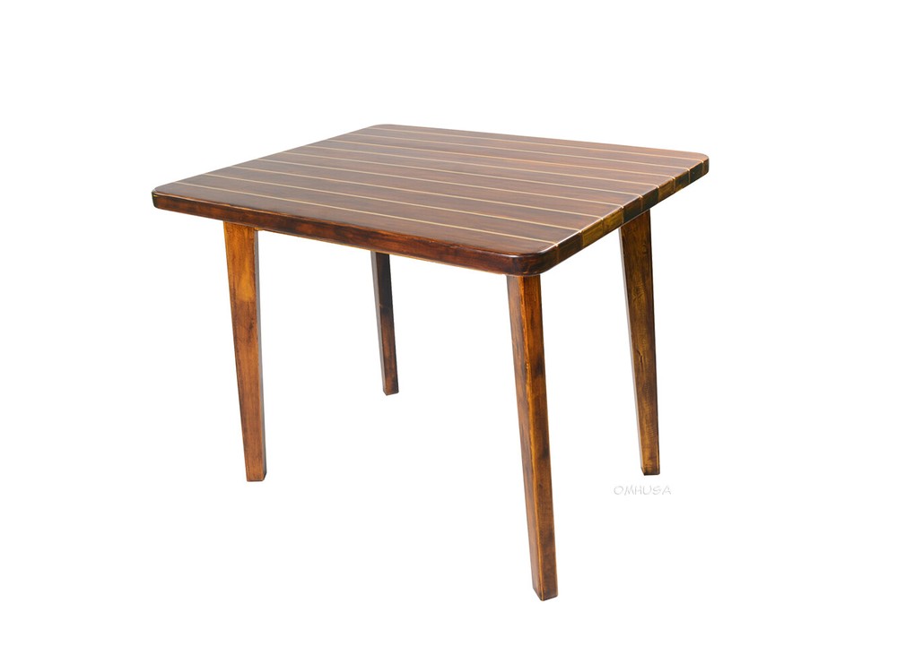 Riva-Inspired Nautical Table – Elegant 40-Inch Design