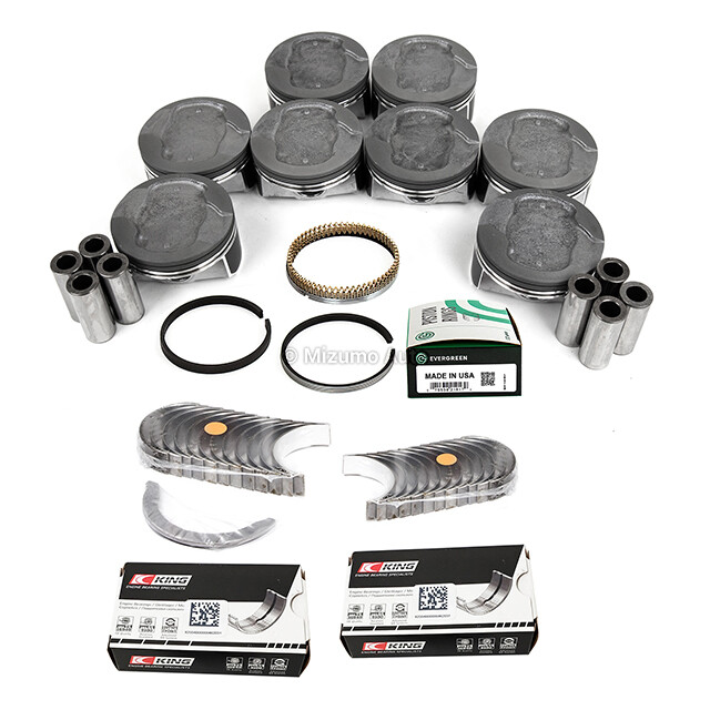 Full Gasket Set Pistons Bearings Fit 08-10 Dodge Ram Durango Jeep Commander 4.7L