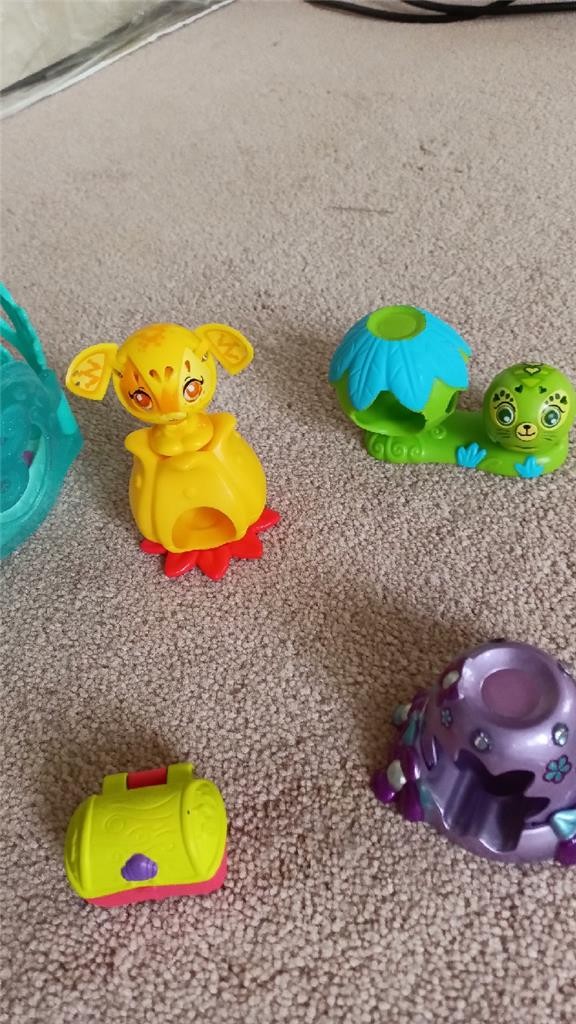 Spin Master Zoobles Mixed Lot McDonalds & Orig Giraffe Zizi Bird Daniela Seal