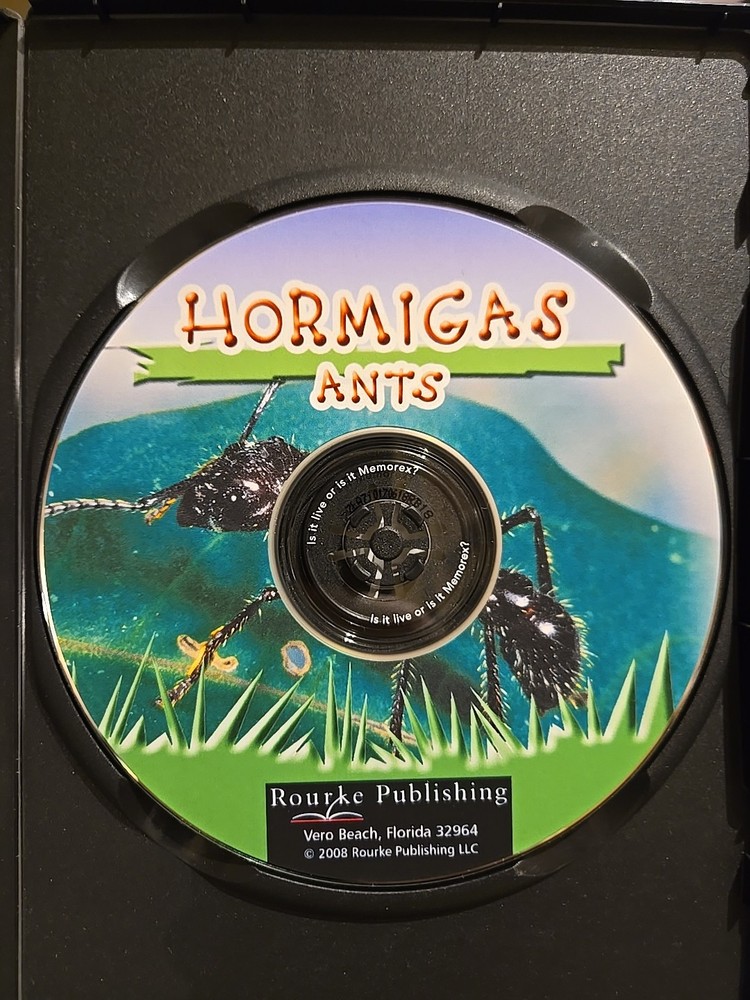 Hormigas (Ants), Bilingual (CD-Rom, 2008, Win/Mac, Rourke) E-book, New!