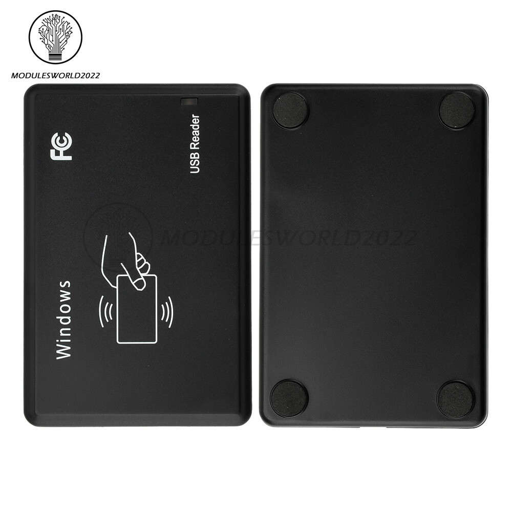 125Khz USB RFID Contactless Proximity Sensor Smart ID Card Reader EM4100