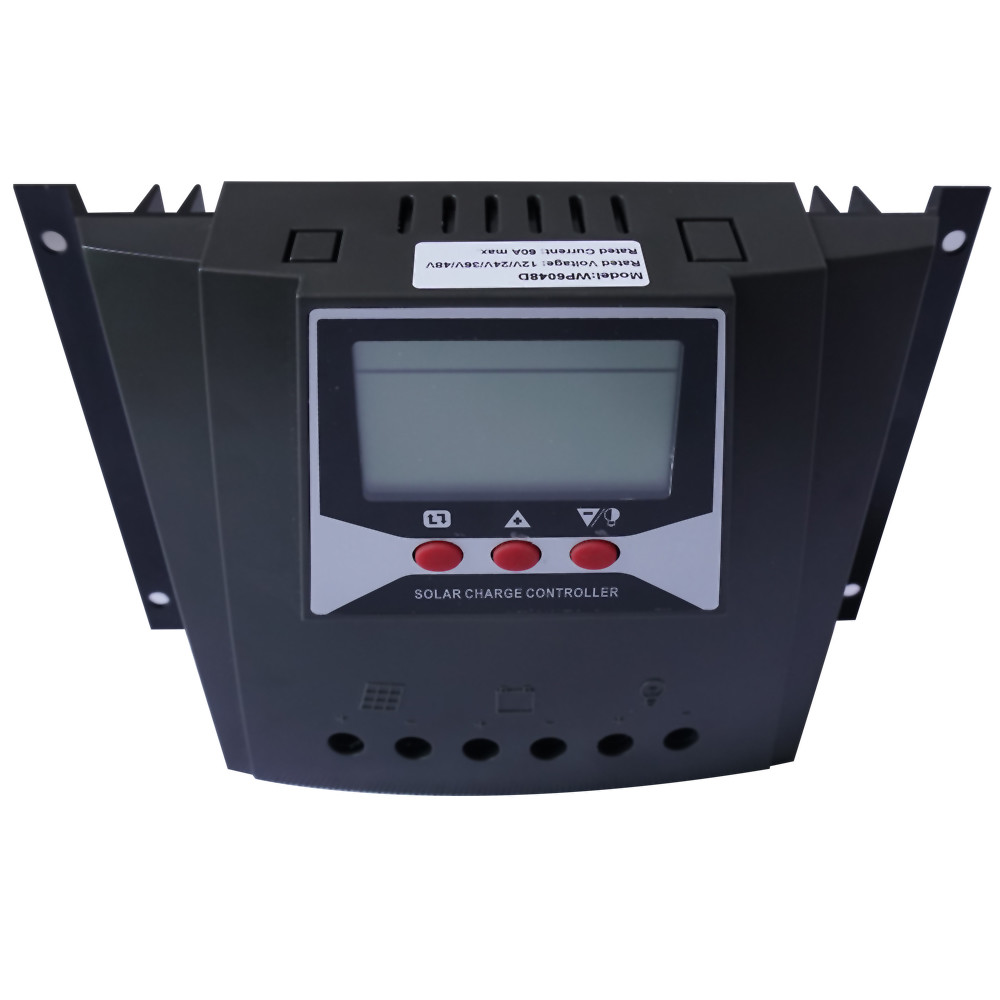 Solar Charge Controller 60A 12V 24V 36V 48V Auto Max 100V PV Input PWM Regulator
