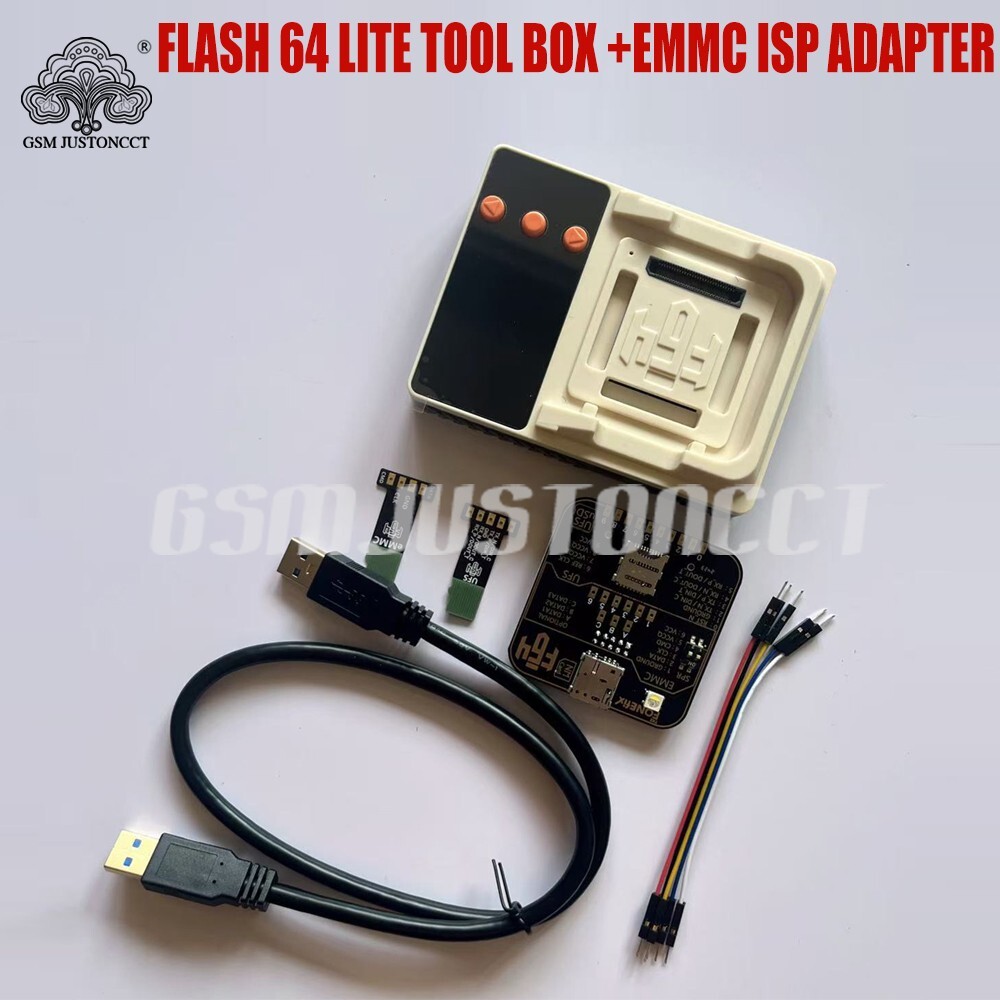 Flash 64 Lite Tool Box f64 emmc isp