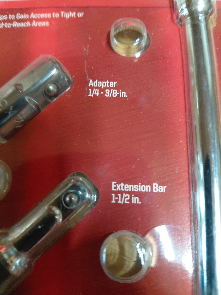 Craftsman 4 Pc 1/4" Drive Accessory Tool Set 42352