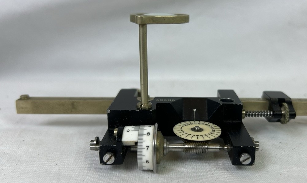 Vintage ALLBRIT Fixed Arm Polar Planimeter, Mathmatical Measuring Instrument